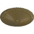 thumbnail image 3 of Ekena Millwork 24"OD x 3"P Shakuras Ceiling Medallion (Fits Canopies up to 5"), Hand-Painted Mississippi Mud, 3 of 6