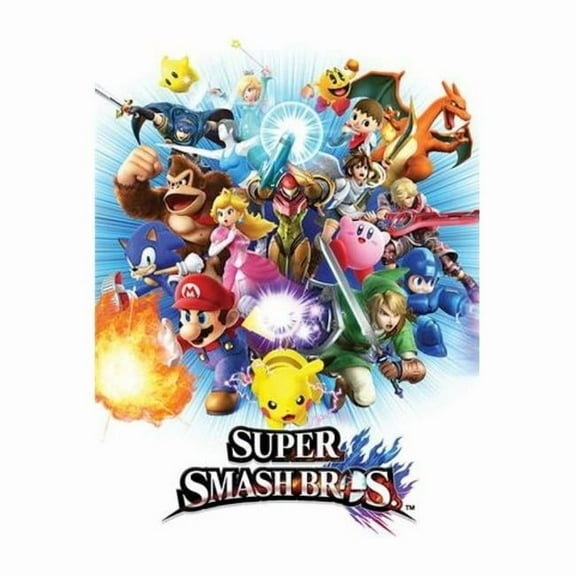 Poster Import XPSMX5107 Supersmash Bros Gaming Poster Print, 24 x 36