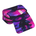 thumbnail image 4 of Disketp Neon Toy Cat Reflections Estuche de Lápices de Doble Capa con Tapa Abatible y Cremallera, Organizador Escolar para Adolescentes y Adultos, 4 of 7