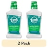 (2 pack) Tom's of Maine Wicked Fresh! Alcohol-Free Natural Mouthwash, Cool Mountain Mint, 16 oz.