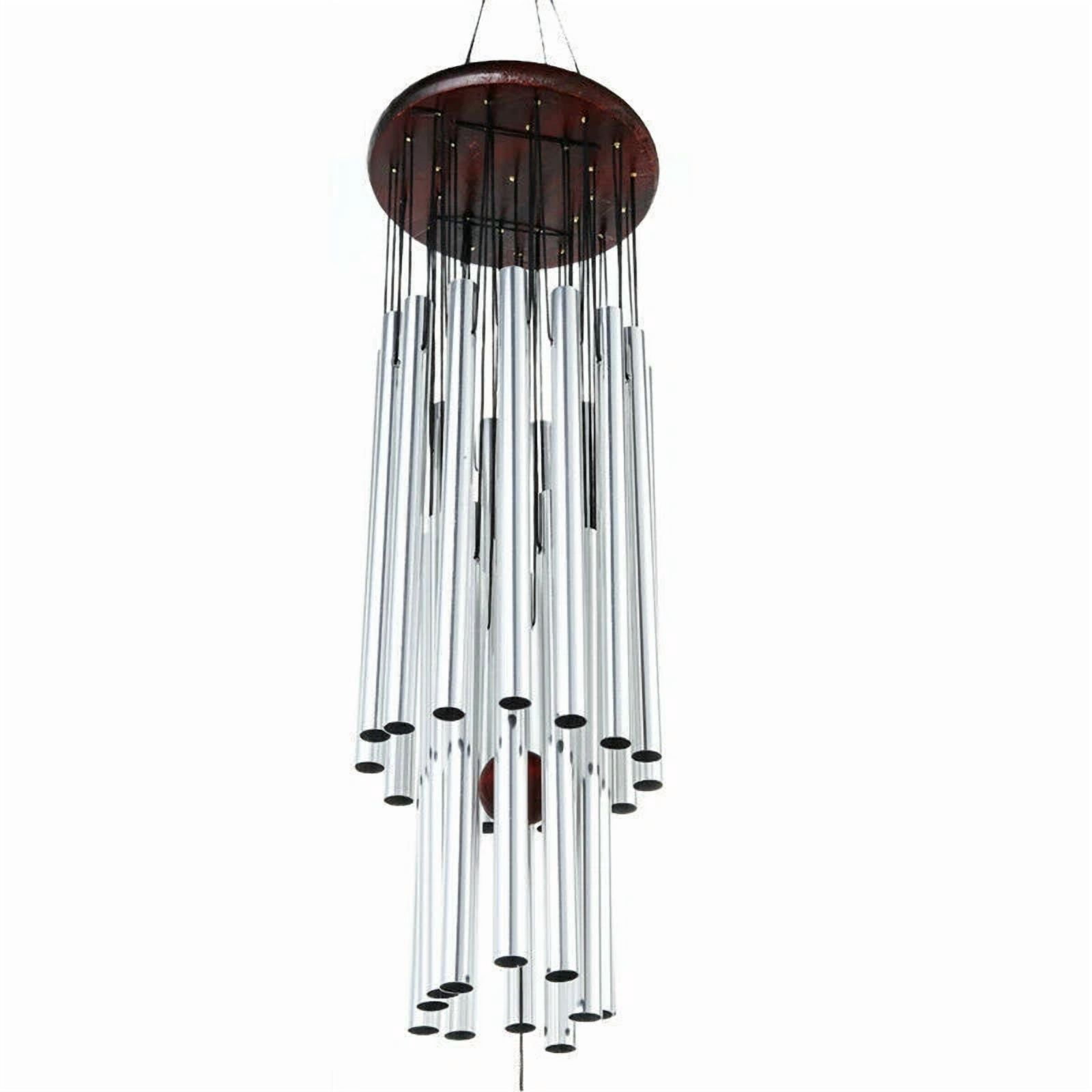 BUTTERFLY- Large 27 Tubes Windchime Chapel Bells Wind Chimes Outdoor Garden Home Decor Us