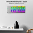 thumbnail image 3 of Reloj digital, despertador LED para dormitorio, reloj electrónico de escritorio con pantalla de temperatura, 3 of 6
