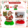 thumbnail image 2 of 12PCS Christmas Party Decorations Christmas Honeycomb Centerpieces for Tables Xmas 3D Table Decorations with Santa Claus Snowman for Merry Christmas Party Supplies Holiday Indoor Home Decors, 2 of 8