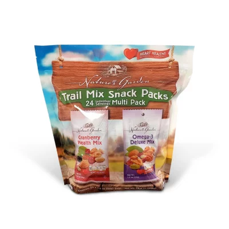 Nature's Garden Trail Mix Snack Packs (1.2Oz., 24Pk)