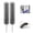 Gray 2 Pcs, variant on 2026 Fan Cleaning Brush, Bendable Microfiber Head, Reusable Dust Remover Washable Ldeal for Electric Fans Air Conditioning, Home Car Vents, Curtain