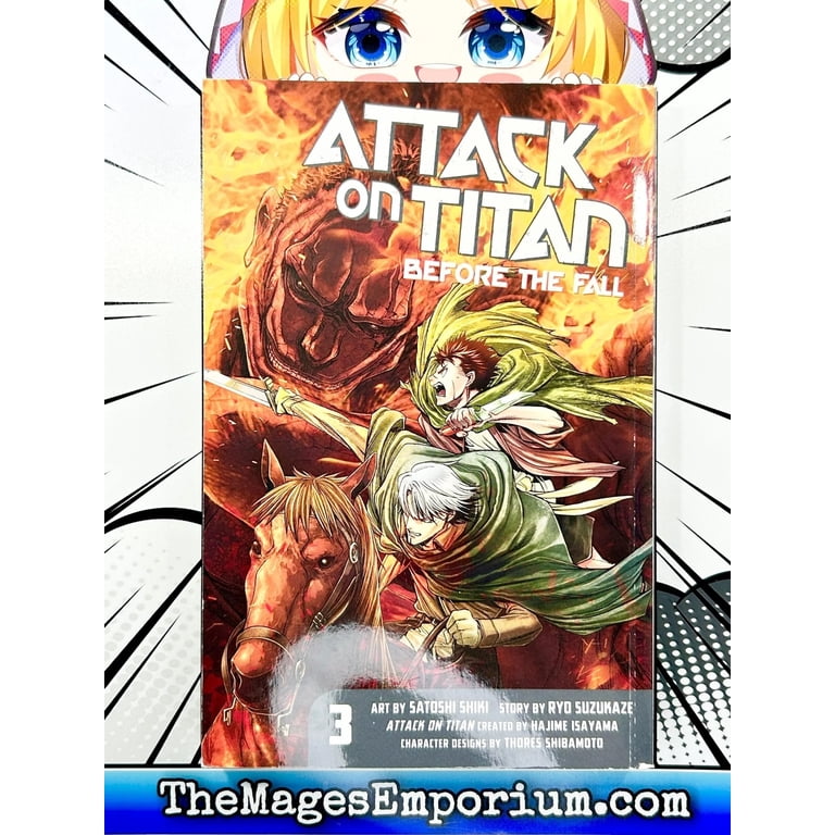 初版本　進撃の巨人 : Before the fall 3 Attack on Titan: Before the Fall Attack on Titan: Before the Fall