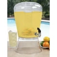 thumbnail image 2 of Dispensador de bebidas CreativeWare de 3 galones con infusor y hielo, 2 of 8