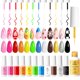 thumbnail image 1 of Set de esmaltes de uñas Beetles, gel 2 en 1, 12 colores, para mujer, 1 of 8