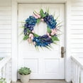 thumbnail image 5 of Spring Artificial Tulips Wreath for Door Decor, Seasonal Wall Hanging, Easy to Clean, Perfect for Indoor Outdoor, Holiday and Housewarming Gift Multicolor, 5 of 6