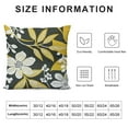 thumbnail image 5 of Fenyluxe Hello Sunshine Decorative Throw Pillow Cover, Spring Summer Yellow Daisy Floral Flower Porch Patio Outdoor Pillowcase, Just Bloom Gather Sofa Couch Cushion Case Home Decor 12x12in, 5 of 5