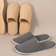 thumbnail image 4 of Slippers for Women,Men's And Summer Thick Soled Indoor Non Leisure Bathroom Soft Soled Slippers,Womens Slippers,Yellow,11.5, 4 of 9