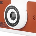 thumbnail image 2 of Xirurus Digital Camera 1080P 50MP HD Dual Lens Wireless 16X Digital Zoom Anti Shake Compact Point and Shoot Vlogging Camera with MP3 Games for Photography Video, Brown (4.33 inches / 11 cm), 2 of 9