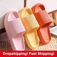 thumbnail image 2 of Zapatillas de moda para mujer, zapatillas de plataforma gruesa de 4CM, chanclas suaves de EVA silenciosas para interiores, sandalias antideslizantes para la playa y el verano, zapatos de baño Tan Jianjun  unisex, 2 of 2