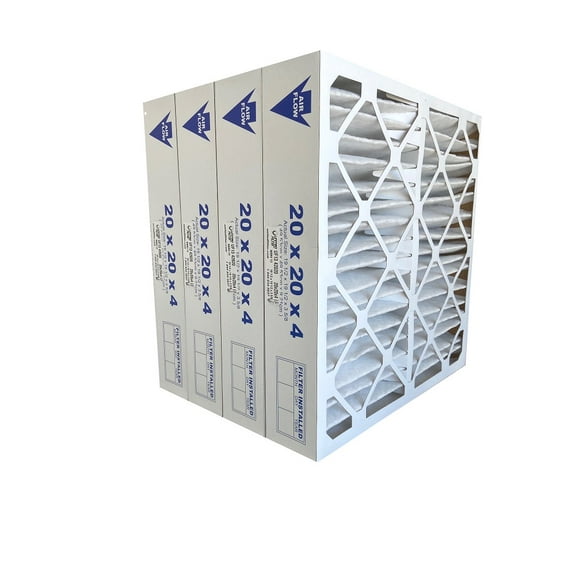 United Filter 20x20x4 MERV 13 Pleated HVAC AC Furnace Air Filters (4 Pack)