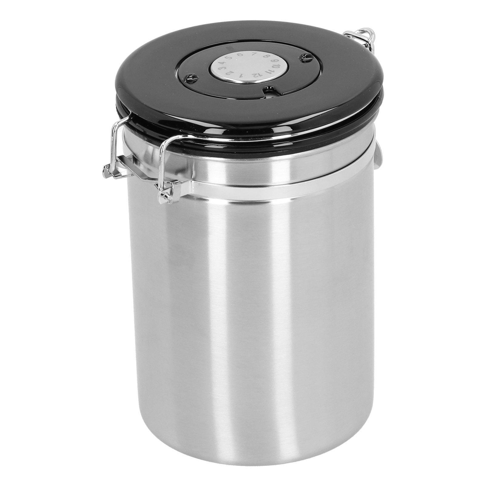 Loewten Coffee Storage Container, Coffee Beans Jar 304 Stainless Steel