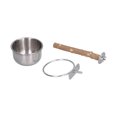 thumbnail image 2 of Bird Feeding Cups, Easy To Install   Bird Food Water Bowl  For Cockatiel Parakeet For Small Medium Parrots, 2 of 8