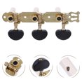 thumbnail image 3 of Miangastore Folk Guitar String Tuning System Black Plastic 2Pcs 4.5X1.7X1.6In, 3 of 8