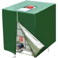 thumbnail image 1 of Cubierta para tanque IBC BRILLAR 420D anti-UV a prueba de polvo cierre de cremallera 116x100x120cm, 1 of 5
