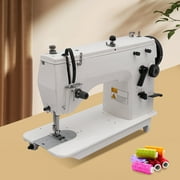 White Industrial Sewing Machine, Sewing Machine With Accessory Kit, Heavy Duty Sewing Machine for Garment Factories