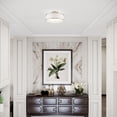 thumbnail image 6 of Livex Lighting Park Ridge Ceiling Mount in Brushed Nickel, 6 of 15