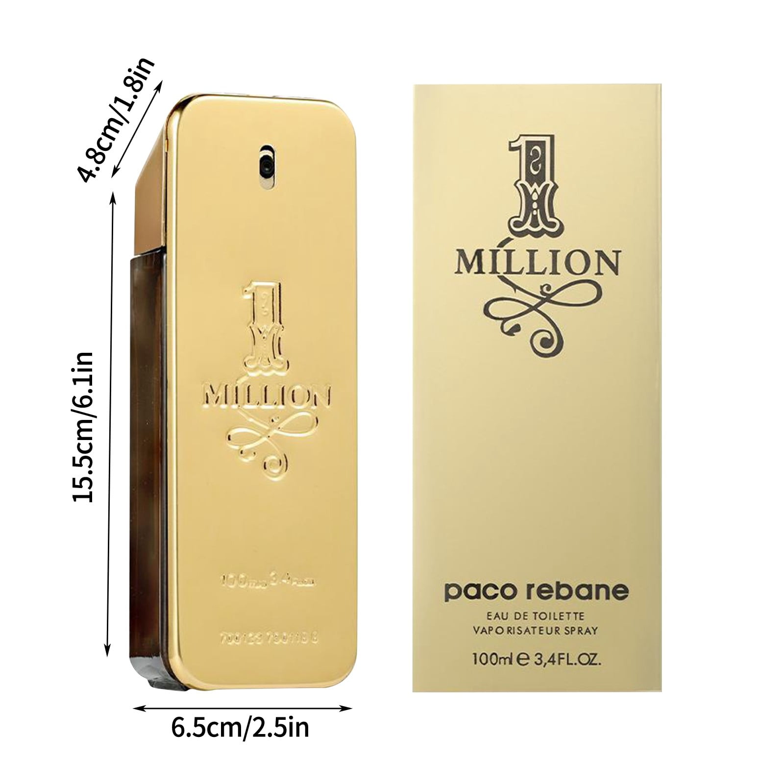 香水 MILLIONAIRE Millionaire Perfume for Men Eau de Toilette Natural Spray