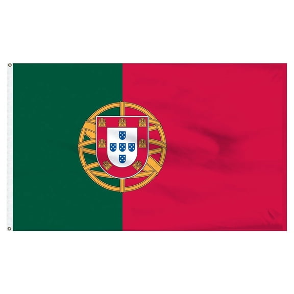 5x8 ft Portugal Portuguese Flag Rough Tex Knitted 5'x8' Banner