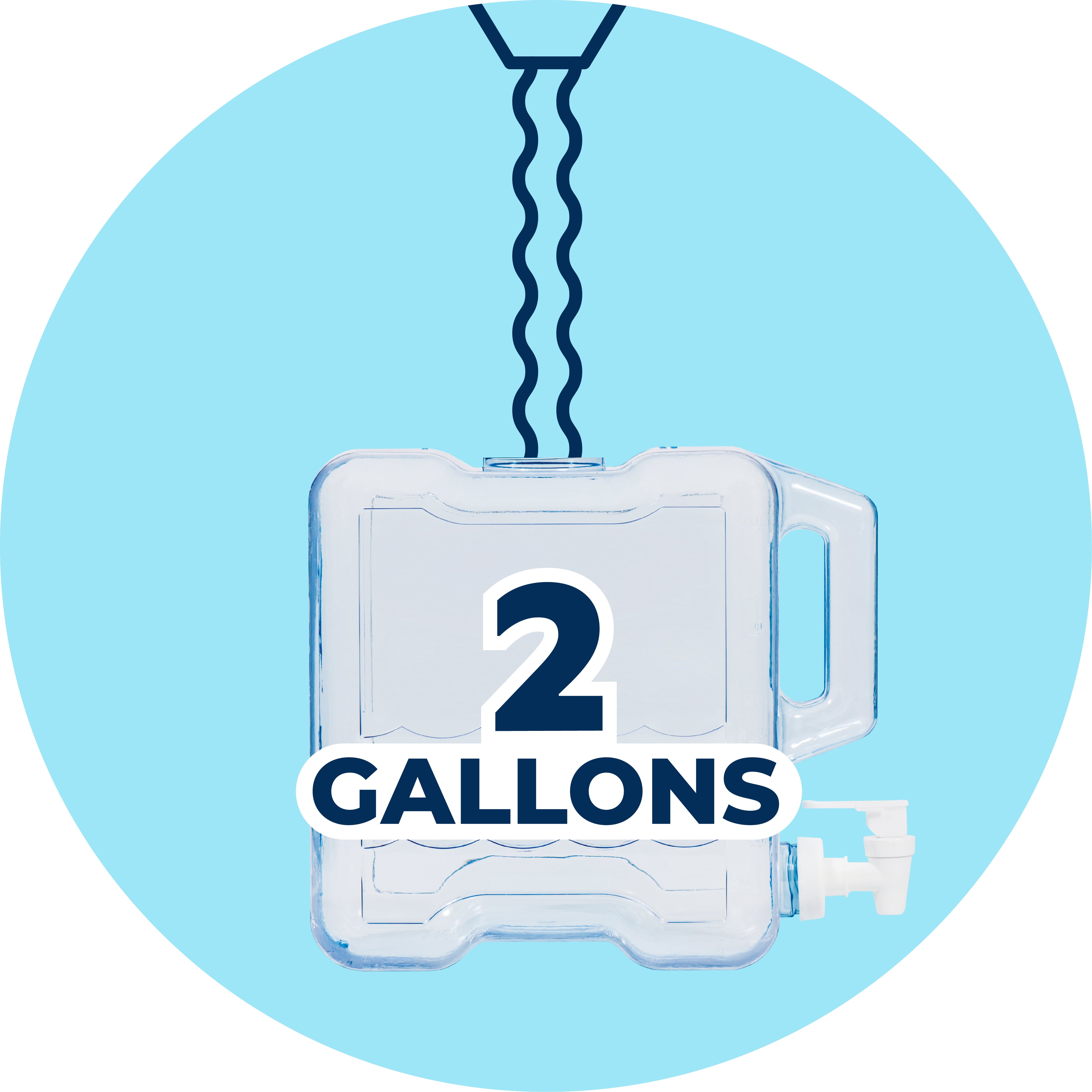 Primo Purified Self-Service Refill Water with Added Minerals, 2 Gallon BPA-Free Plastic Bottle
