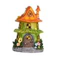 thumbnail image 3 of Estatua de seta de jardín, luz energía Solar, regalos de cumpleaños, paisaje, escultura Solar divertida, luz nocturna para el porche de Naranja, 3 of 8