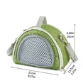 thumbnail image 5 of Necvior Ventilated Hamster Carriers Bag Detachable Safety Strap Design For Shopping Trip, 5 of 20