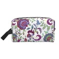 thumbnail image 2 of Uemuo Fairy Flower Pattern Portable Toiletry Bags with Handle, Waterproof travel Make up Bags for Women, Large Capacity Travel Cosmetic Bags, 2 of 9