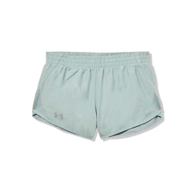 Shorts Fly By para Niñas Under Armour Verde Sílice Talla M
