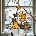 thumbnail image 4 of Xihbxyly Almacén de Liquidación Gatos de Navidad Árbol de Navidad Atrapasueños 2024 Interior Decorativo, 4 of 7