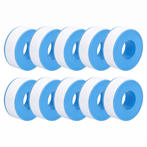 ROSEXIXI Teflon Tape Plumbers 10 Rolls 787×0.87in Thread Sealer Leakproof Waterproof Tape for Kitchen Sink Bathroom Shower Head Garden Hose and Pipe Leak Repair