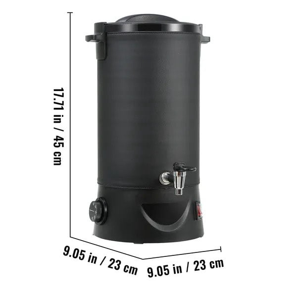 10 L Wax Melter for Candle Making, Extra Large Electric Wax Melting Pot, with Easy Pour Spout and 9-level Temp Control, Easy Clean for Candle Soap Cream Beauty Bulk Production Business or Home
