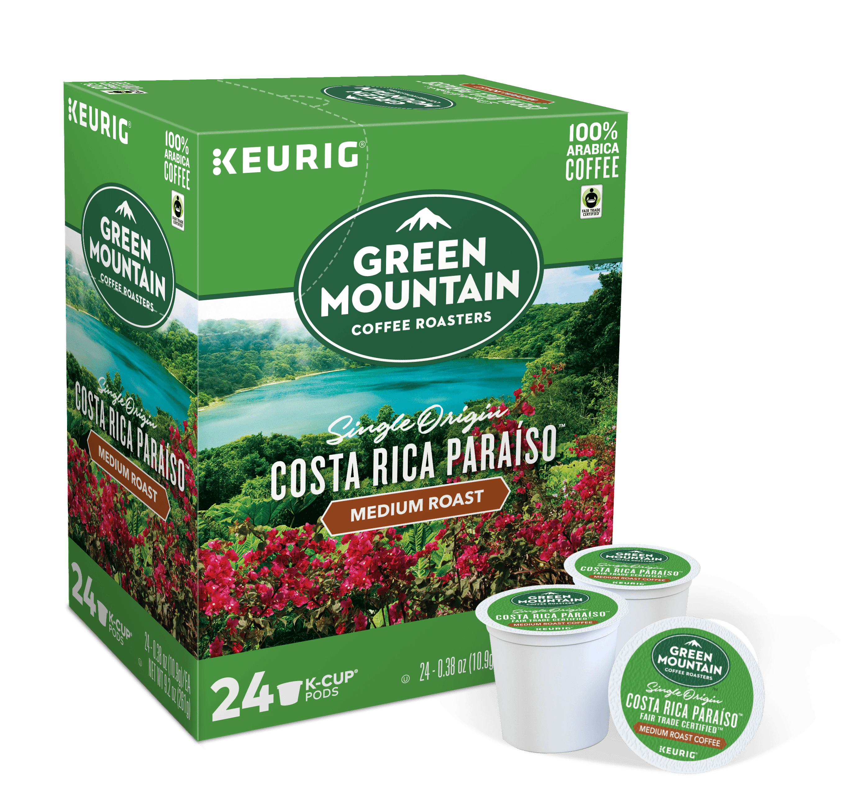 K-Cup Pods Costa Rica Paraiso, 24/box 