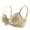 Light Yellow, variant on Women Wireless Bras Supportive Full Coverage Bras 2026 Push up Seamless Adjustable Straps Tshirt Bra Beige 32