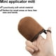 thumbnail image 2 of BEMS-Juego de guantes marrones de 3 piezas, guantes marrones tres en uno, reutilizables, 2 of 5