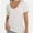 White, variant on Women Sexy Deep V Neck Casual Tops