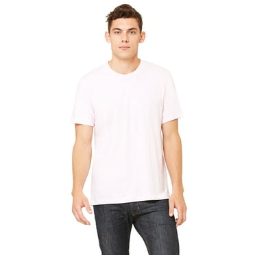 Unisex Jersey Short Sleeve Tee , 3001C , Soft Pink , XXXX-Large