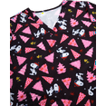 thumbnail image 2 of COCO BRANDS Womens Scrubs - Peanuts Snoopy V-Neck Scrub Medical Uniform Scrub Top for Women (S-2XL), 2 of 8