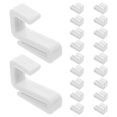 thumbnail image 1 of 20 ganchos de plástico resistentes en forma de S para colgar utensilios de cocina, armarios, baños y oficina., 1 of 8