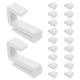 thumbnail image 1 of 20 ganchos de plástico resistentes en forma de S para colgar utensilios de cocina, armarios, baños y oficina., 1 of 8