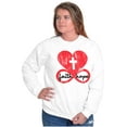 thumbnail image 4 of Faith Hope Love Cross Eternal Life Women Crewneck Sweatshirt Brisco Brands S, 4 of 6