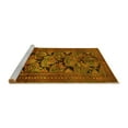 thumbnail image 2 of Ahgly Company Machine Washable Indoor Rectangle Persian Yellow Traditional Area Rugs, 2' x 3', 2 of 4