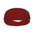 thumbnail image 3 of Rocae Maroon for Sweatbands Sports Headband for Men and Women,Fashion Sweat Bands Headbands for Running,Cycling,Football, Yoga, Fitness, 3 of 9
