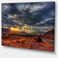thumbnail image 2 of Beautiful Sunrise in Osoyoos - Extra Large Landscape Canvas Art Print, 2 of 4