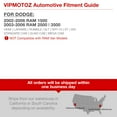 thumbnail image 6 of VIPMotoZ 2002-2006 Dodge RAM 1500 2500 3500 Taillights Taillamps, Driver and Passenger Side, 6 of 8