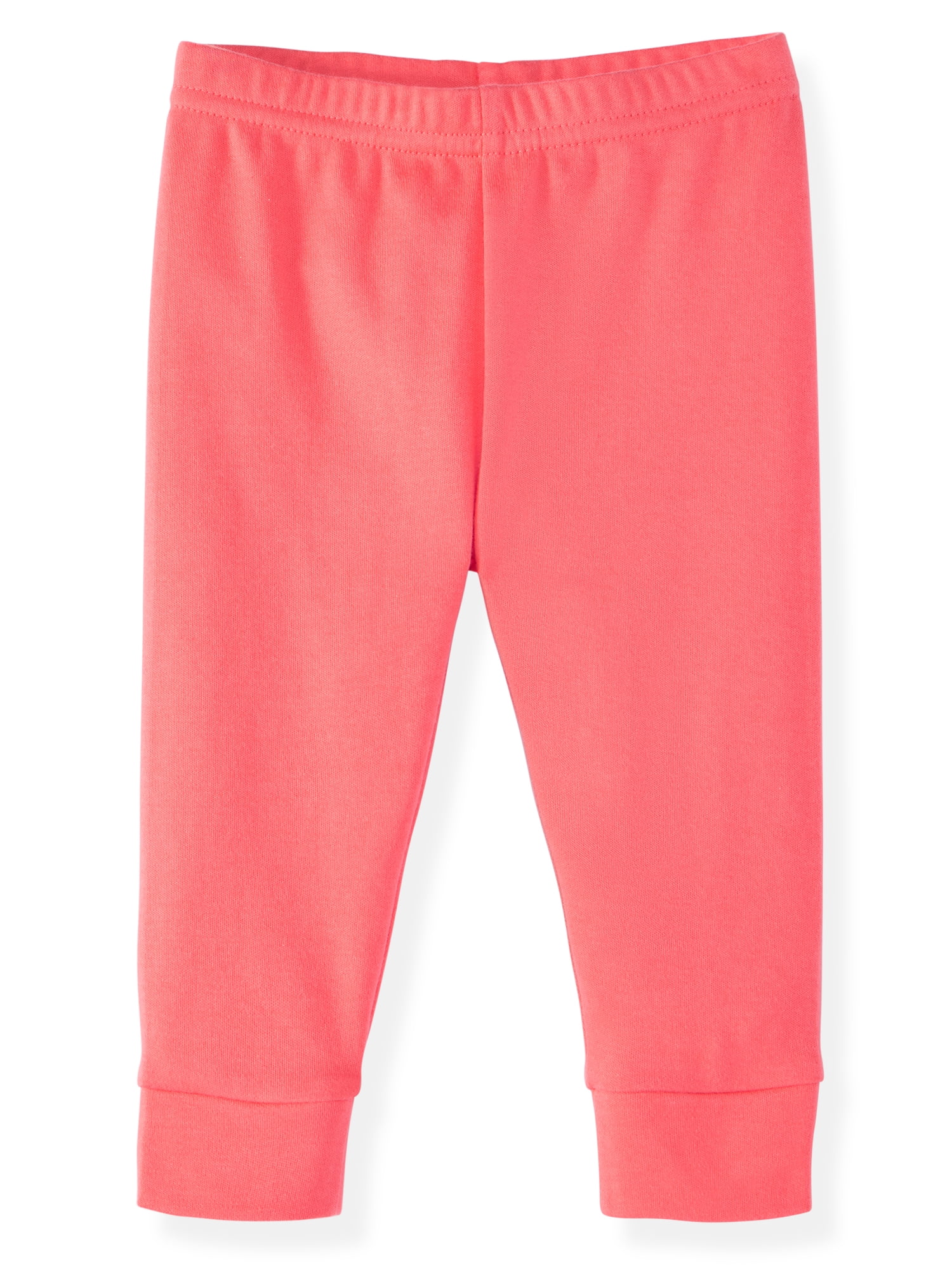 Garanimals Newborn & Baby Girl Cotton Joggers, Solids & Prints, 4-Pack, Sizes 0 - 24M