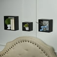 thumbnail image 6 of Melannco Black Square Shelves in Assorted Sizes, 3 Count, 6 of 8