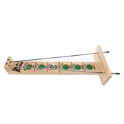 WE Games Shoot The Moon, Solid Natural Wood Rolling Ball Game for Family Game Night, 18 inches